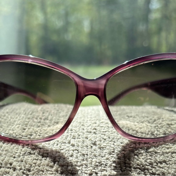 Coach Taryn Purple (Plum Horn) Sunglasses - Picture 9 of 9